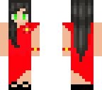 red dress