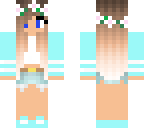 summer turquoise girl