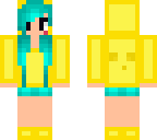 yellow slime girl edit