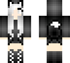black wolf girl