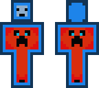 blue dope red creeper