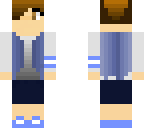 blue girl - one of my offical skins