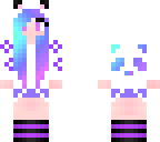 blue girl