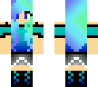 blue hair gir