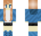 cool blue jacket girl