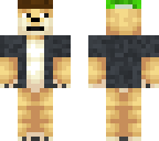 cool dog and minecraft hat