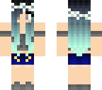 finnished cute grey and blue inspired girl