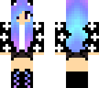 galaxy cat girl