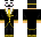 hacker skin gold