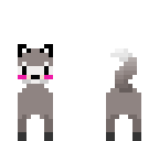 kawaii-wolf skin