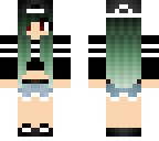 me with green hair
