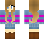 minecraft diaries oc - serephina - frisk cosplay