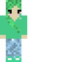 minty green chibi