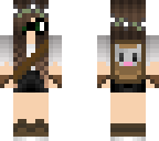 nerdy forest girl