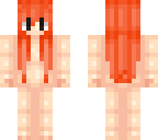 pumpkin orange shaded hair base