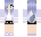purple hair wolf edit