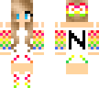 rainbow girl
