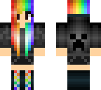 rainbow girl