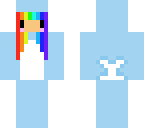 rainbow hair narwhal