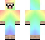 rainbow mustache sheep