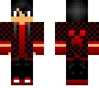 red checkerd kid