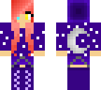 red haired luna girl