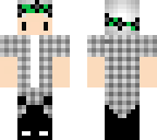 sliver plaid boy