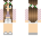 summer checkered girl