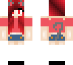 wolf school girl - red