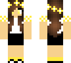 yellow checkered girl