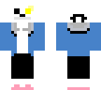 bad time sans 2 - yellow eye