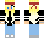 blonde bandana girl