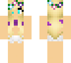 blonde girl swimming edit