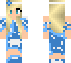 blonde girl underneath is a swimsuit