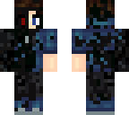 blue boy white creeper hoody and bloody hand
