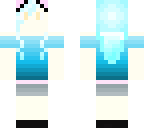 blue cat girl