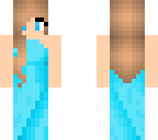 blue dress