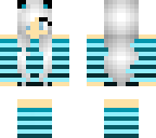 blue girl