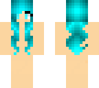 blue hair skin base