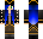 blue haired pirate