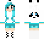 blue panda
