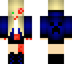 creepy creeper girl