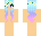 cute pink purple and blue skin base
