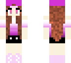 cute tomboy purple girl
