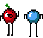 dancing apple