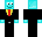 diamond block man