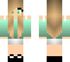 edited teal girl