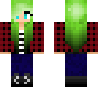 flannel slime girl