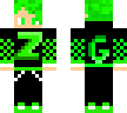 my custom made skin for my new yt channel 