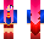 pink haired supergirl